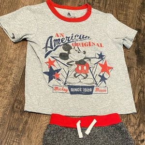 Kids Mickey Mouse matching set